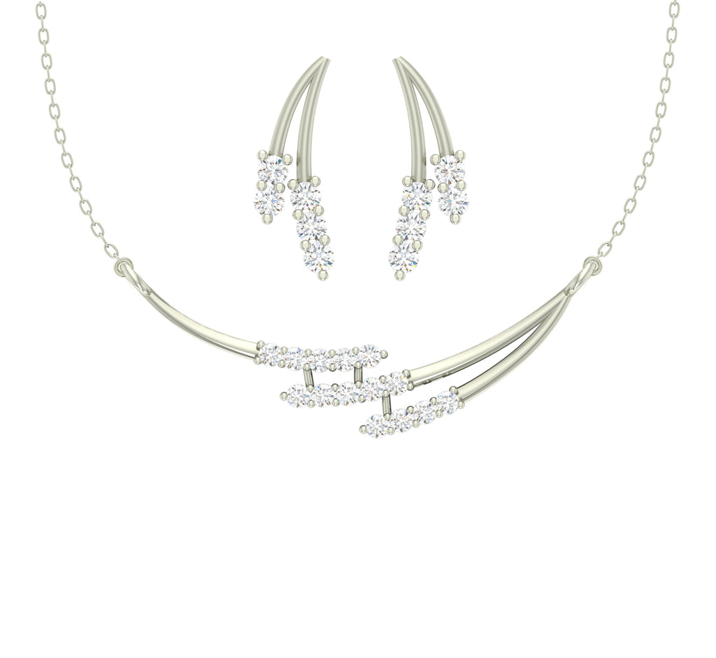 Krystal Swarovski Pear Drop Necklace And Earring Set | ASOS